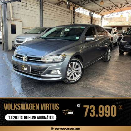 VOLKSWAGEN VIRTUS 1.0 200 TSI HIGHLINE AUTOMÁTICO VOLKSWAGEN VIRTUS 1.0 200 TSI HIGHLINE AUTOMÁTICO